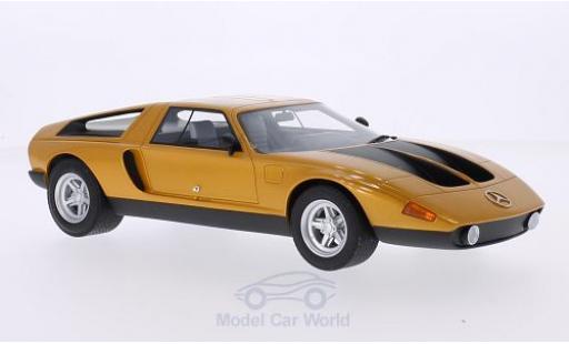 Mercedes C111 1/18 BoS Models -II mettalic orange/matt-schwarz 1970 modellautos