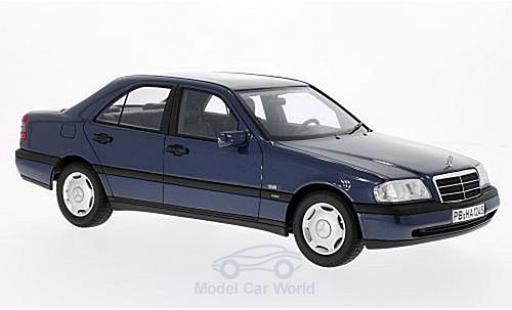 Mercedes Classe C 1/18 BoS Models C220 (W202) mettalic blau 1995 modellautos