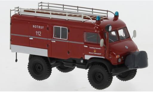 Modellautos Mercedes Unimog 1/87 BoS Models 404 S LF8 rot/schwarz Freiwillige Feuerwehr Häusern / Schwarzwald 1962 Mercedes Unimog 1/87 BoS Models 404 S LF8 rot/schwarz Freiwillige Feuerwehr Häusern / Schwarzwald 1962 modellautos