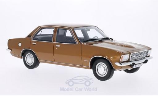 Modellautos Opel Rekord 1/18 BoS Models D 2100D gold 1973 Opel Rekord 1/18 BoS Models D 2100D gold 1973 modellautos