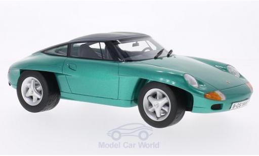 Porsche Panamericana 1/18 BoS Models Concept mettalic grün 1989 ohne Vitrine modellautos