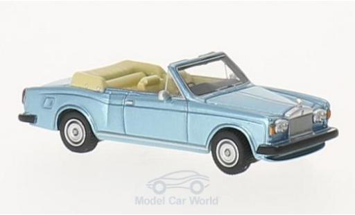 Modellautos Rolls Royce Corniche 1/87 BoS Models Cabrio mettalic blau RHD 1974 Rolls Royce Corniche 1/87 BoS Models Cabrio mettalic blau RHD 1974 modellautos