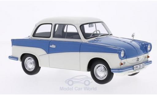 Trabant P50 1/18 BoS Models blau/weiss 1958 modellautos