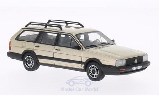Modellautos Volkswagen Passat 1/43 BoS Models Variant GT Syncro mettalic beige 1985 Volkswagen Passat 1/43 BoS Models Variant GT Syncro mettalic beige 1985 modellautos
