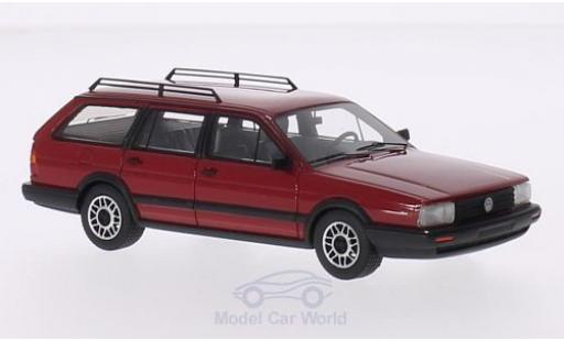 Volkswagen Passat 1/43 BoS Models Variant GT Syncro rot 1985 modellautos