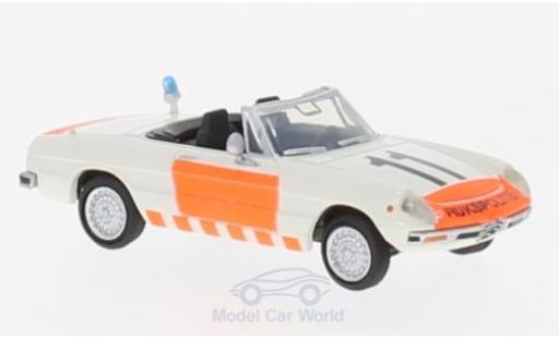 Modellautos Alfa Romeo Spider 1/87 Brekina 2000 Fastback Rijkspolitie Alfa Romeo Spider 1/87 Brekina 2000 Fastback Rijkspolitie modellautos