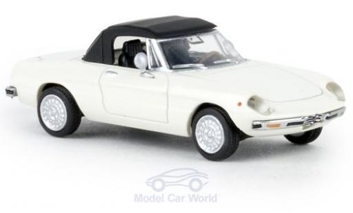 Modellautos Alfa Romeo Spider 1/87 Brekina weiss 1969 geschlossen TD Alfa Romeo Spider 1/87 Brekina weiss 1969 geschlossen TD modellautos
