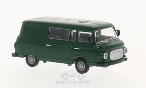 Modellautos Barkas B 1000 1/87 Brekina grün Halbbus Barkas B 1000 1/87 Brekina grün Halbbus modellautos