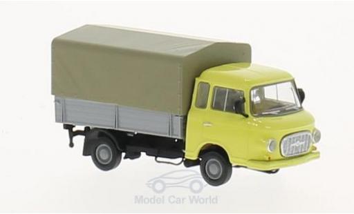 Modellautos Barkas B 1000 1/87 Brekina gelb Pritsche-Plane Barkas B 1000 1/87 Brekina gelb Pritsche-Plane modellautos