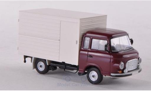 Modellautos Barkas B 1000 1/87 Brekina Koffer rot Barkas B 1000 1/87 Brekina Koffer rot modellautos