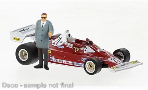 Modellautos Ferrari 312 1/87 Brekina T2 avec figurine No.21 1976 Ferrari 312 1/87 Brekina T2 avec figurine No.21 1976 modellautos