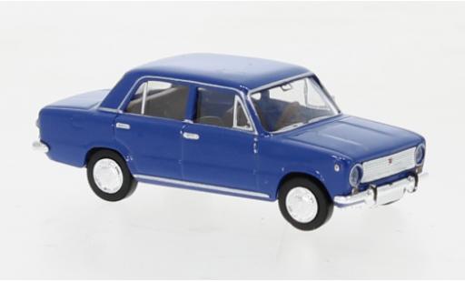 Modellautos Fiat 124 1/87 Brekina bleu 1966 Fiat 124 1/87 Brekina bleu 1966 modellautos