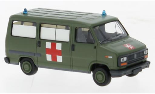 Modellautos Fiat Ducato 1/87 Brekina bus Militärambulanz 1982 Fiat Ducato 1/87 Brekina bus Militärambulanz 1982 modellautos