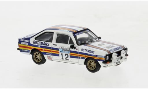 Modellautos Ford Escort 1/87 Brekina RS 1800 No.12 Rallye RAC Lombard 1981 Ford Escort 1/87 Brekina RS 1800 No.12 Rallye RAC Lombard 1981 modellautos