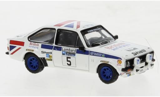 Modellautos Ford Escort 1/87 Brekina RS 1800 No.5 Rallye RAC Lombard 1977 Ford Escort 1/87 Brekina RS 1800 No.5 Rallye RAC Lombard 1977 modellautos