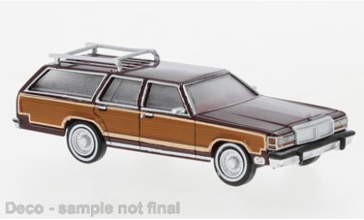 Modellautos Ford LTD 1/87 Brekina Country Squire metallise rot/Dekor 1979 Ford LTD 1/87 Brekina Country Squire metallise rot/Dekor 1979 modellautos