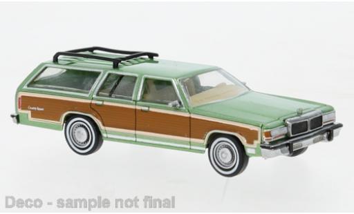 Modellautos Ford LTD 1/87 Brekina Country Squire metallise grün/Dekor 1979 Ford LTD 1/87 Brekina Country Squire metallise grün/Dekor 1979 modellautos