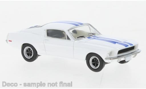 Modellautos Ford Mustang 1/87 Brekina Fastback weiss/blau 1968 Ford Mustang 1/87 Brekina Fastback weiss/blau 1968 modellautos