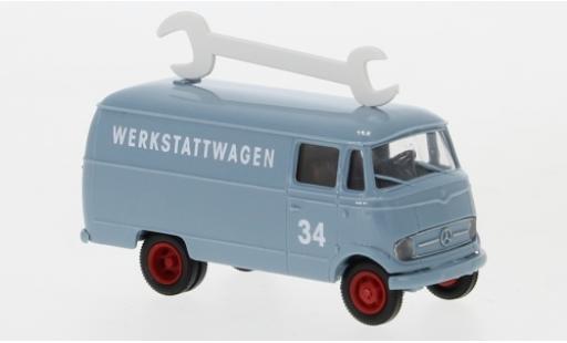 Modellautos Mercedes CLA 1/87 Brekina L 319 fourgon bleu clair Werkstattwagen 1956 Mercedes CLA 1/87 Brekina L 319 fourgon bleu clair Werkstattwagen 1956 modellautos
