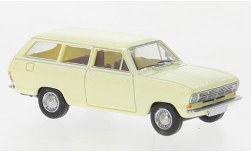 Modellautos Opel Kadett 1/87 Brekina B Caravan jaune clair 1965 Opel Kadett 1/87 Brekina B Caravan jaune clair 1965 modellautos