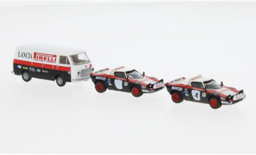 Modellautos Lancia Stratos 1/87 Brekina Set HF et Fiat 238 fourgon Rally Team 1974 Lancia Stratos 1/87 Brekina Set HF et Fiat 238 fourgon Rally Team 1974 modellautos