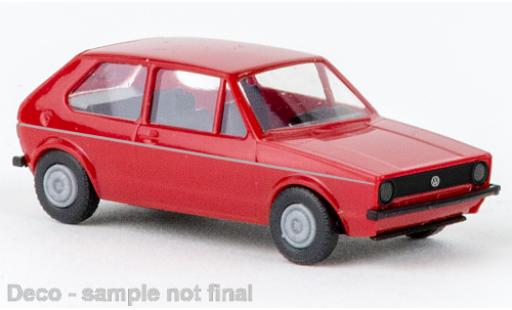 Modellautos Volkswagen Golf 1/87 Brekina I rot 1974 Volkswagen Golf 1/87 Brekina I rot 1974 modellautos