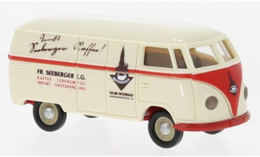 Modellautos Volkswagen T1 1/87 Brekina a fourgon Fr. Seeberger KG 1950 Volkswagen T1 1/87 Brekina a fourgon Fr. Seeberger KG 1950 modellautos