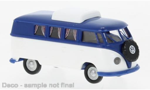Modellautos Volkswagen T1 1/87 Brekina b Camper blau/weiss 1960 Volkswagen T1 1/87 Brekina b Camper blau/weiss 1960 modellautos