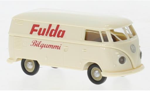 Modellautos Volkswagen T1 1/87 Brekina b fourgon Fulda Bilgummi 1960 Volkswagen T1 1/87 Brekina b fourgon Fulda Bilgummi 1960 modellautos