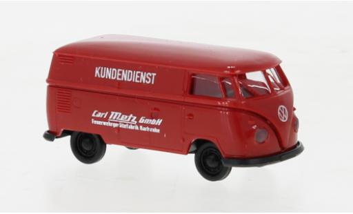 Modellautos Volkswagen T1 1/87 Brekina b fourgon Metz Feuerwehrgerätefabrik 1960 Volkswagen T1 1/87 Brekina b fourgon Metz Feuerwehrgerätefabrik 1960 modellautos