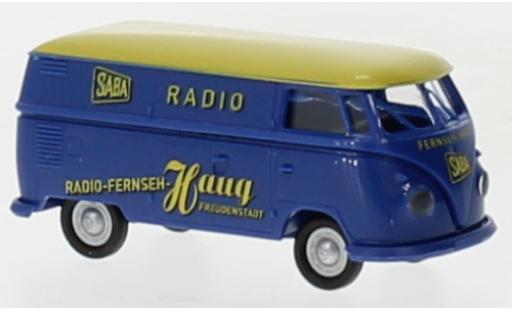 Modellautos Volkswagen T1 1/87 Brekina b fourgon Saba Radio Haug 1960 Volkswagen T1 1/87 Brekina b fourgon Saba Radio Haug 1960 modellautos