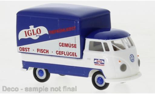 Modellautos Volkswagen T1 1/87 Brekina b Großraum-wagon conteneur Iglo 1960 Volkswagen T1 1/87 Brekina b Großraum-wagon conteneur Iglo 1960 modellautos