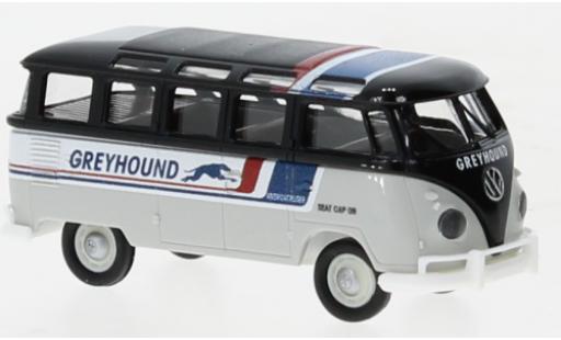 Modellautos Volkswagen T1 1/87 Brekina b Samba Greyhound 1960 Volkswagen T1 1/87 Brekina b Samba Greyhound 1960 modellautos
