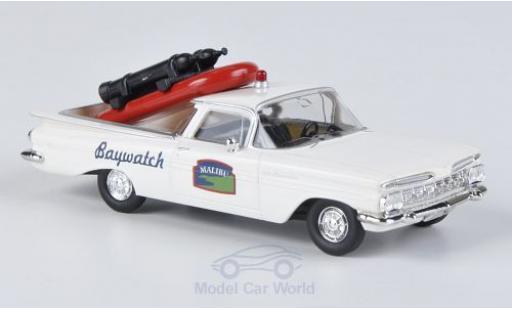 Modellautos Chevrolet El Camino 1/87 Brekina Malibu Baywatch mit Ladegut Chevrolet El Camino 1/87 Brekina Malibu Baywatch mit Ladegut modellautos