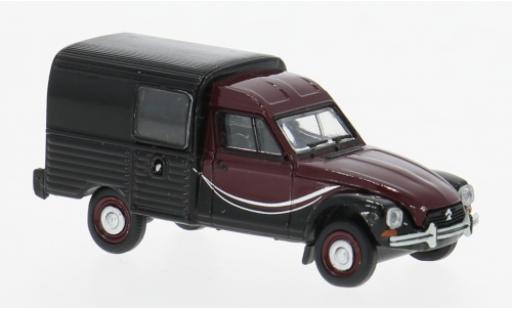 Citroen Acadiane 1/87 Brekina rot/schwarz 1976 1:87 modellautos