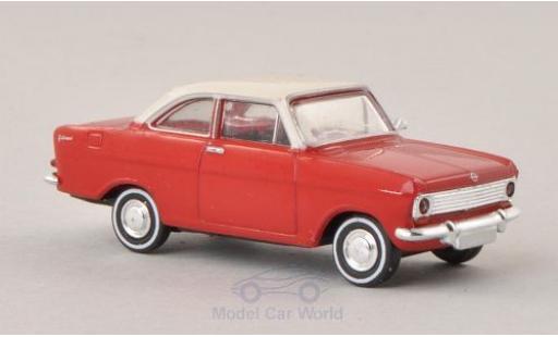 Modellautos Opel Kadett 1/87 Brekina A Coupe rot/weiss Opel Kadett 1/87 Brekina A Coupe rot/weiss modellautos