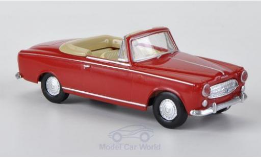 Modellautos Peugeot 403 1/87 Brekina rot Peugeot 403 1/87 Brekina rot modellautos