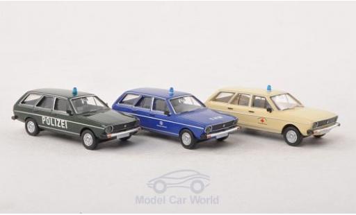 Modellautos Volkswagen Passat 1/87 Brekina Variant 3er-Set Blaulicht: Polizei DRK THW Volkswagen Passat 1/87 Brekina Variant 3er-Set Blaulicht: Polizei DRK THW modellautos