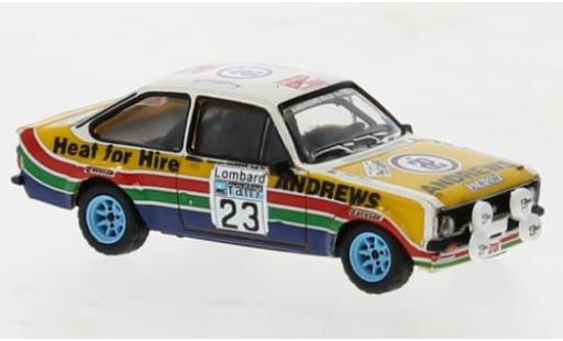 Modellautos Ford Escort 1/87 Brekina RS 1800 No.23 Rallye RAC Lombard 1977 1:87 Ford Escort 1/87 Brekina RS 1800 No.23 Rallye RAC Lombard 1977 1:87 modellautos
