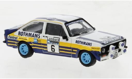 Modellautos Ford Escort 1/87 Brekina RS 1800 No.6 Rallye RAC Lombard 1979 1:87 Ford Escort 1/87 Brekina RS 1800 No.6 Rallye RAC Lombard 1979 1:87 modellautos