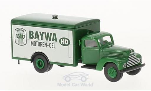 Modellautos Ford FK 1/87 Brekina 3500 Koffer BayWa Motoren Oel Ford FK 1/87 Brekina 3500 Koffer BayWa Motoren Oel modellautos