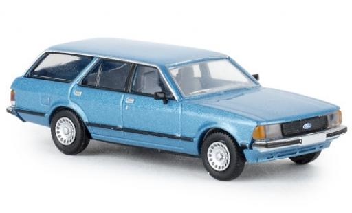 Modellautos Ford Granada 1/87 Brekina II Turnier mettalic blau 1977 TD Ford Granada 1/87 Brekina II Turnier mettalic blau 1977 TD modellautos