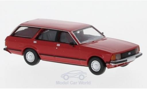 Modellautos Ford Granada 1/87 Brekina MKII Turnier rot 1978 Ford Granada 1/87 Brekina MKII Turnier rot 1978 modellautos