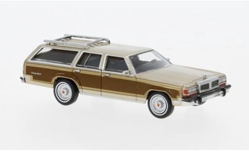 Modellautos Ford LTD 1/87 Brekina Country Squire gold 1979 1:87 Ford LTD 1/87 Brekina Country Squire gold 1979 1:87 modellautos