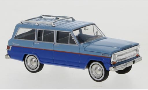Modellautos Jeep Wagoneer 1/87 Brekina B blau/blau 1968 Jeep Wagoneer 1/87 Brekina B blau/blau 1968 modellautos