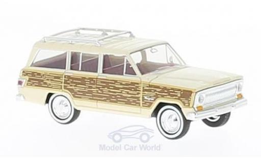 Modellautos Jeep Wagoneer 1/87 Brekina beige/Holzoptik Woody Jeep Wagoneer 1/87 Brekina beige/Holzoptik Woody modellautos