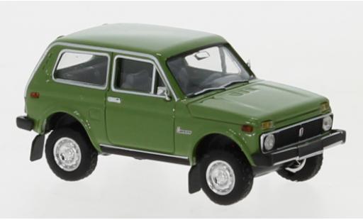 Lada Niva 1/87 Brekina grün modellautos