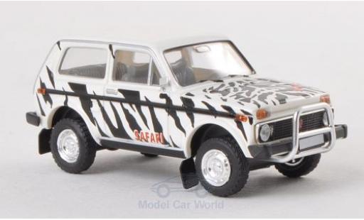 Modellautos Lada Niva 1/87 Brekina schwarz/weiss Safari Lada Niva 1/87 Brekina schwarz/weiss Safari modellautos