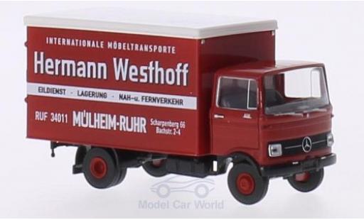 Modellautos Mercedes LP 608 1/87 Brekina Koffer H.Westhoff Mühlheim/Ruhr Mercedes LP 608 1/87 Brekina Koffer H.Westhoff Mühlheim/Ruhr modellautos