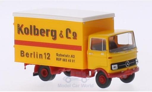 Modellautos Mercedes LP 608 1/87 Brekina Koffer Paul Kolberg Berlin Mercedes LP 608 1/87 Brekina Koffer Paul Kolberg Berlin modellautos